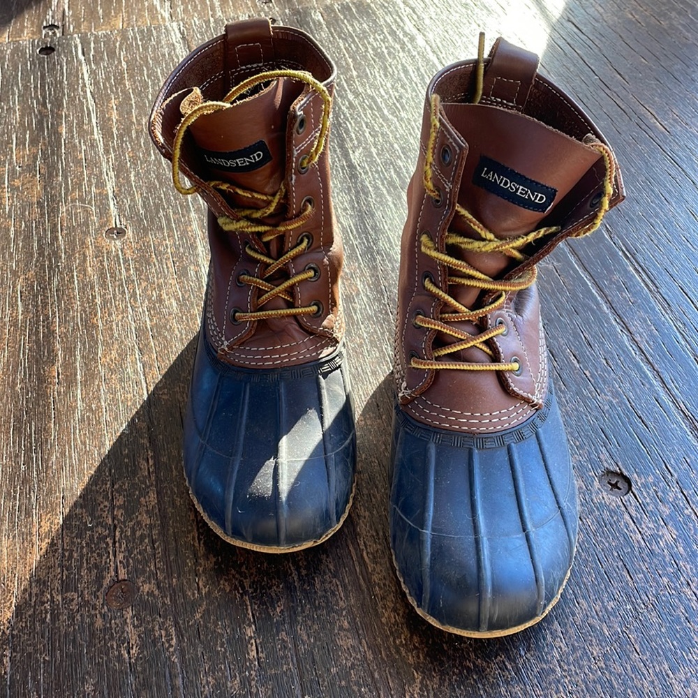 Lands End duck boots